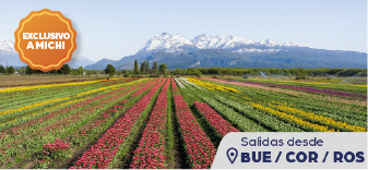 Bariloche con Visita Campo de Tulipanes